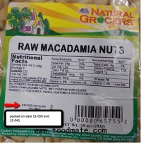 Natural Grocers Macadamia Nuts Recalled for Salmonella Risk