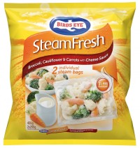 Simplot launches new Birds Eye brand ‘steamfresh’ vegetables and cheese sauce