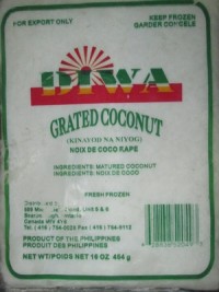 Diwa Products Ltd. recalls Diwa brand Grated Coconut