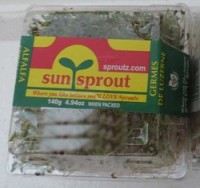 Sunsprout Natural Foods recalled Certain Sunsprout and SproutsAlive brands alfalfa sprouts