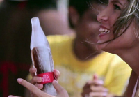 Coca-Cola launched new bottle made of ice in Colombia