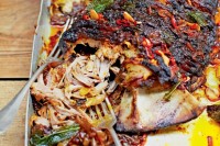 Jamie's spiced shoulder of lamb