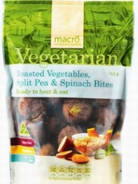 Woolworths recalled Macro Vegetarian Bites for foreign matter contamination