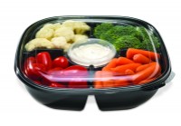 Anti-fog lid technology for deli food packaging