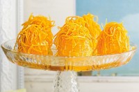 Amaretto oranges with vanilla mascarpone