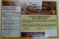 Undeclared mustard in certain Continental Glatt Kosher brand meat products