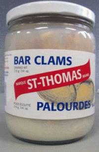 Certain St. Thomas brand Bottled Seafood Products may contain dangerous bacteria
