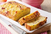 Noodle, corn and bacon loaf