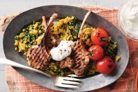 Recipe: Quinoa and spinach pilaf with lamb