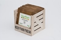 Herbal paper extends the longevity of fruit and vegetables
