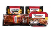 Beer-infused prepared meats