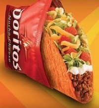 Taco Bell's new product: Doritos Tacos