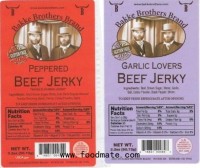 Jerky Products Recalled for Undeclared Soy