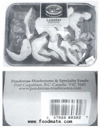 Certain Ponderosa Mushroom Brand Sliced Lobster Mushrooms may contain Listeria monocytogenes