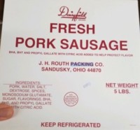 Daisyfield Pork Sausage Recalled For Possible Foreign Materials