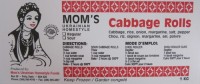 Allergy Alert - Mom's Ukrainian Homestyle brand products
