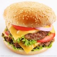 Your fast food hamburger may contain as little as 2 percent actual meat
