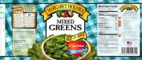 McCall Farms Recalls Margaret Holmes Turnip Greens and Mixed Greens
