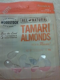 Soy Allergy Alert: Woodstock Tamari Almonds