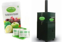 Fresh Pod absorbs ethylene and can quadruple shelf life