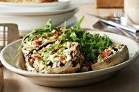 Mediterranean roasted mushrooms