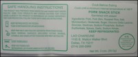 Texas Firm Recalls Beef and Pork Products Produced Without Benefit of Inspection and Misbranding