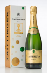 Champagne Taittinger reveals new look for the World Cup