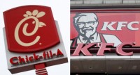 Parties divided on Chick-fil-A, KFC