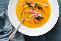 Matt Preston's Roast Pumpkin & Ham Soup