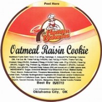 7th Heaven Bakeries recalls OATMEAL RAISIN COOKIES