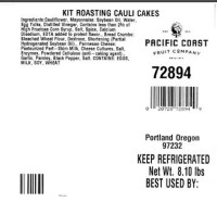 Pacific Coast Fruit Company Recalls Veggies for Possible Listeria