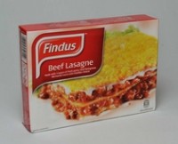 Not to consume a kind of British beef lasagne which might be adulterated with horse meat