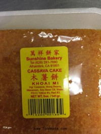 Cassava Cake and Mixed Nut Mooncake Recalled for Multiple Undeclared Allergens