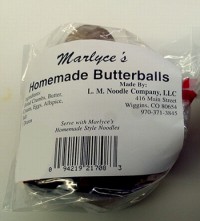 L.M. Noodle Company Recalls Marlyce's Butterballs