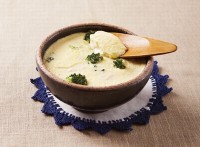 Three-lows in recipes: Steamed egg with broccoli and tofu