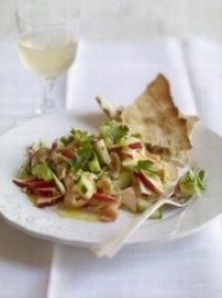 Recipe: Pink Lady apple and salmon ceviche