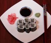 First QR code sushi on UK menu