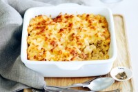 Cauliflower macaroni and cheese