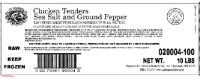 Chicken Tenders and Breaded Dark Meat Recalled for Undeclared Milk