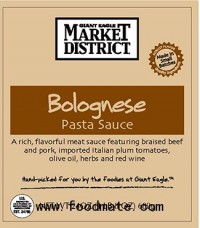 Ohio Firm Recalls Bolognese Sauce Products Due to Undeclared Allergens and Misbranding