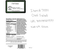 CC Kitchens Recalls Meat and Poultry Salads for Possible Listeria