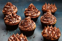 Carol's perfect cupcakes with chocolate buttercream icing