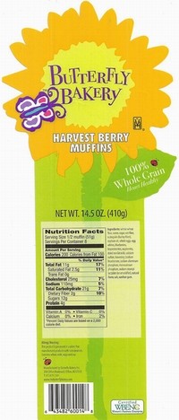Butterfly Bakery Issues Allergy Alert of Undeclared Walnuts