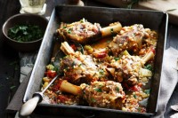 White wine braised lamb with barley