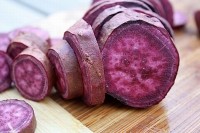 Purple sweet potatoes good replacement for red food colouring bugs