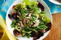 Ginger-poached chicken salad