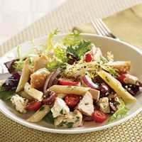 Mediterranean Turkey Pasta Salad