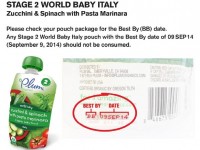 Plum Organics Children’s Products Recalled for Choking Hazard