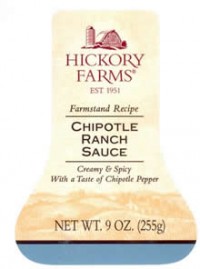 Hickory Farms, Inc. recalls Chipotle Ranch Sauce due to undeclared allergen