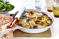 Chorizo, leek & potato frittata